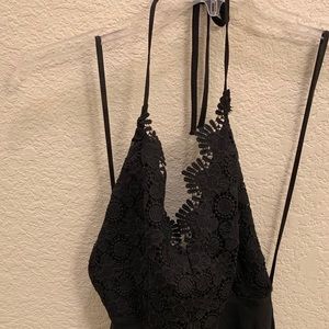 Bebe skater halter dress size 4